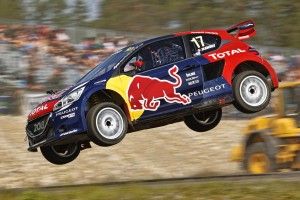 FIA WORLD RALLYCROSS CHAMPIONSHIP 2015 - SWEDEN - HOLJES WRX-03/07/2015 TO 05/07/2015 - PHOTO :  @World Team Peugeot-Hansen - Peugeot 208 WRX