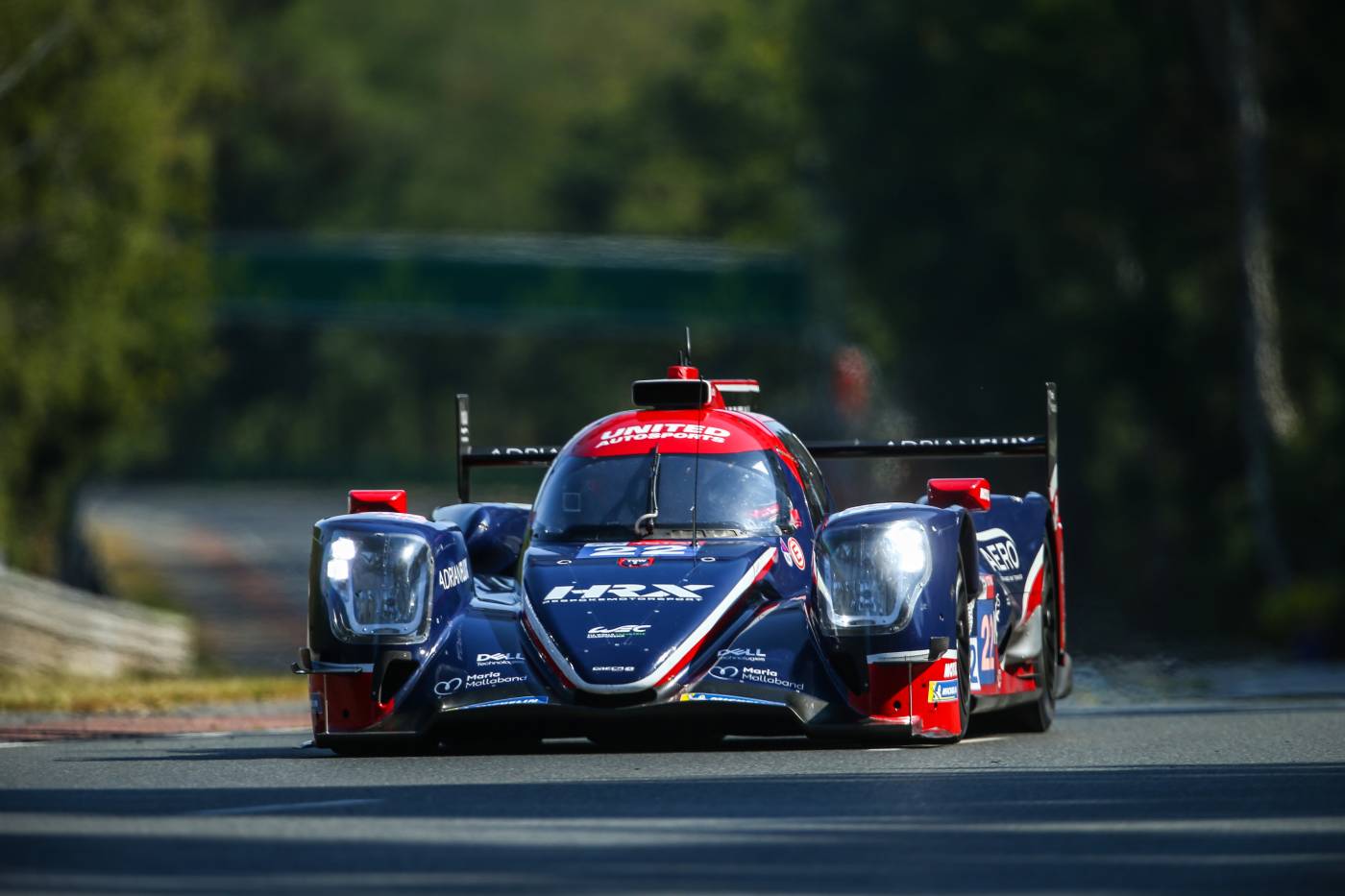 The United Autosports team’s #22 ORECA 07 pole-sitter at the first 24 Hours of Le Mans Hyperpole