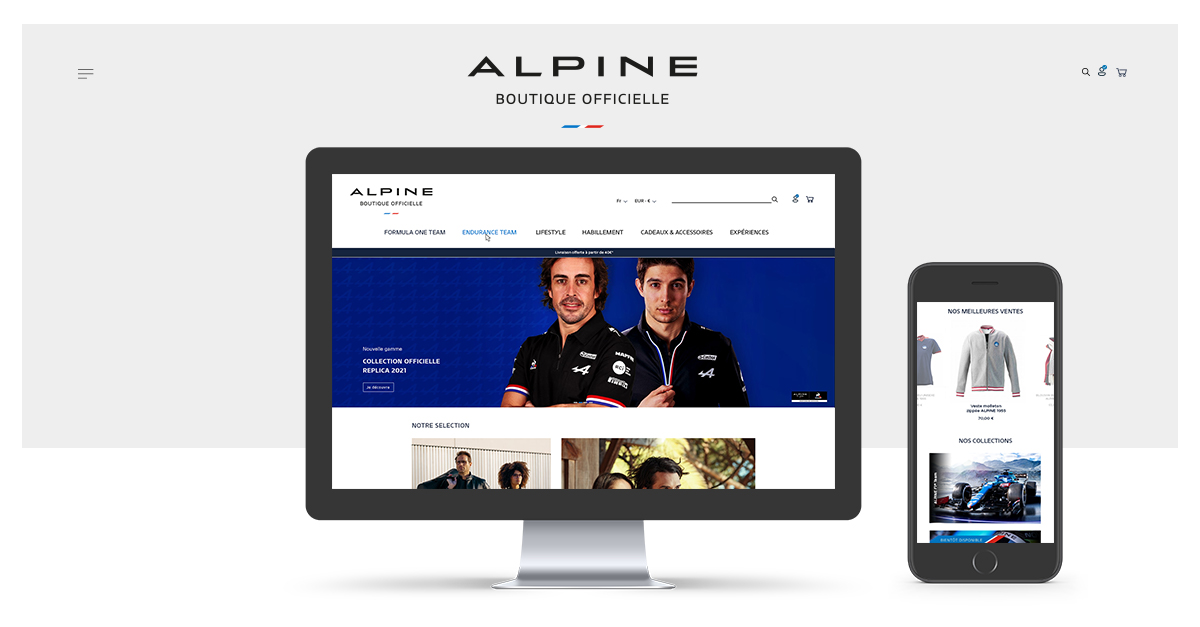 Alpine choisit ORECA comme opérateur de sa boutique e-commerce jusqu’en 2024