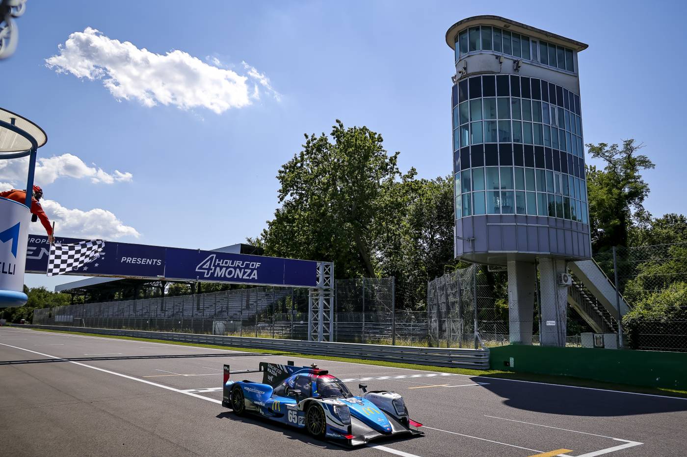 A stunning first win for Panis Racing at Monza