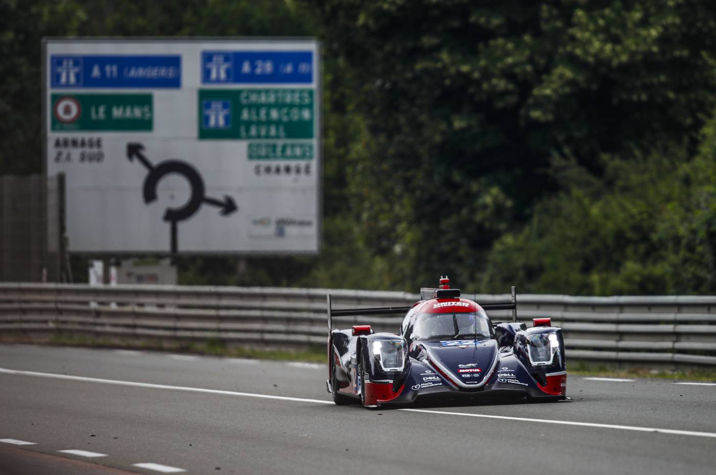 United Autosports signe le meilleur temps de la journée test des 24 Heures du Mans 2022