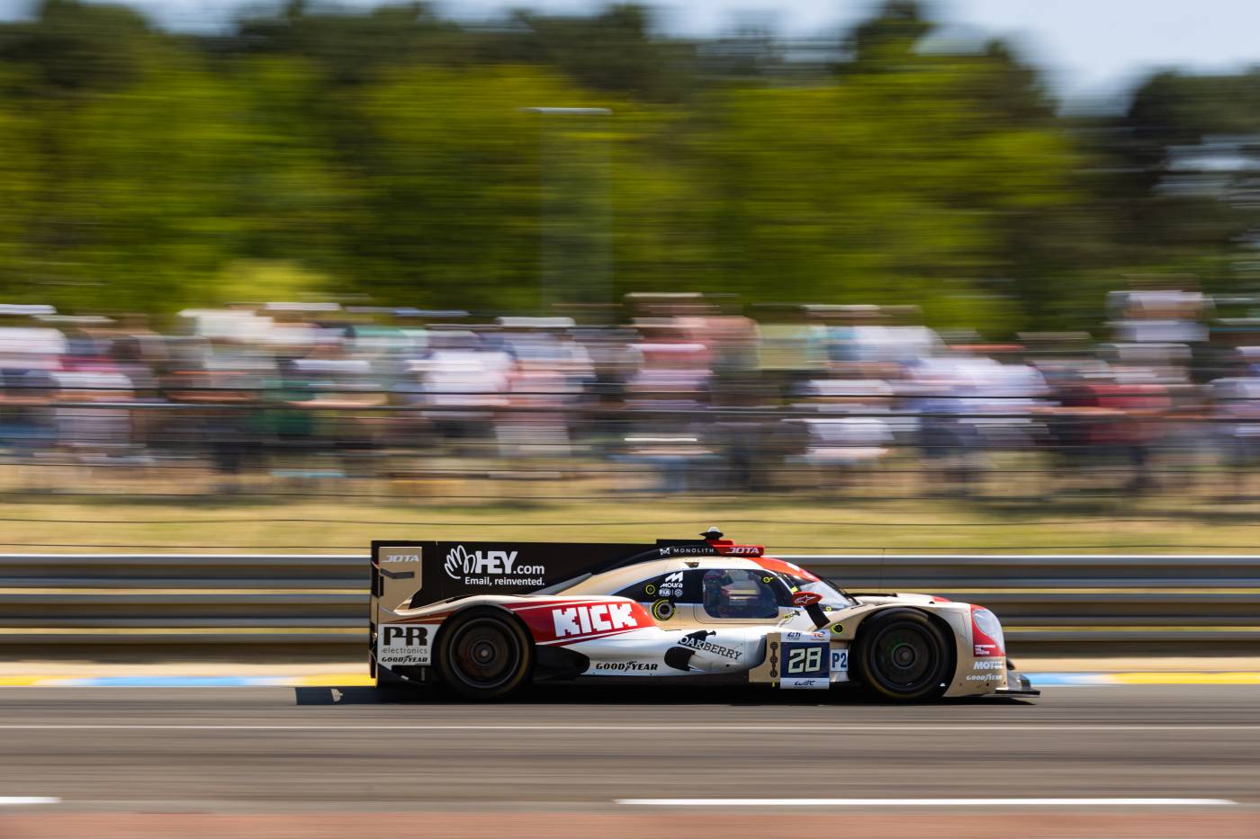 JOTA en tête de la journée test des 24 Heures du Mans 2023